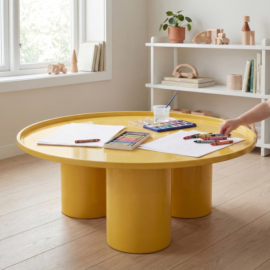 Sofia Enamel Coffee Table | Urbia Imports